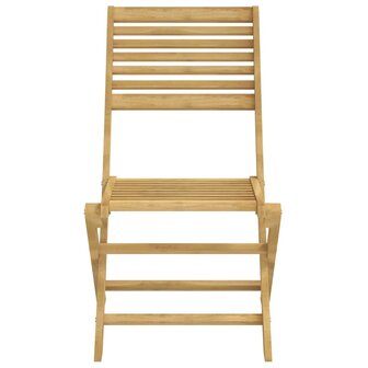 Tuinstoelen 4 st inklapbaar 48,5x61,5x87 cm massief acaciahout 5