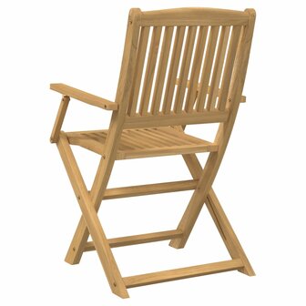 Tuinstoelen 4 st inklapbaar 57,5x54,5x90 cm massief acaciahout 7