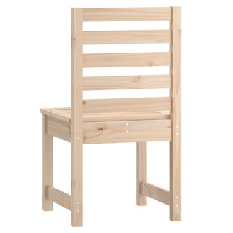 Tuinstoelen 2 st 50x48x91,5 cm massief grenenhout 6