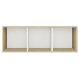 Tv-meubelen 2st 107x35x37 cm bewerkt hout wit sonoma eikenkleur 5