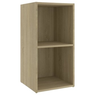 Tv-meubelen 4 st 72x35x36,5 cm bewerkt hout sonoma eikenkleurig 6