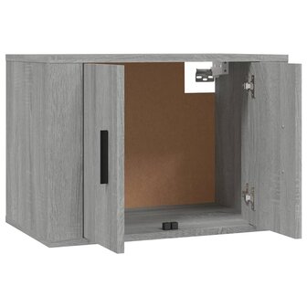 Tv-wandmeubels 2 st 57x34,5x40 cm grijs sonoma eikenkleurig 5