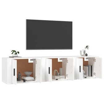 Tv-wandmeubels 3 st 57x34,5x40 cm wit 3