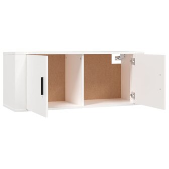 Tv-wandmeubels 2 st 100x34,5x40 cm wit 5