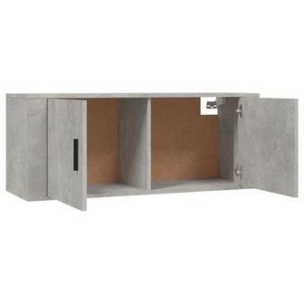 Tv-wandmeubels 3 st 100x34,5x40 cm betongrijs 5