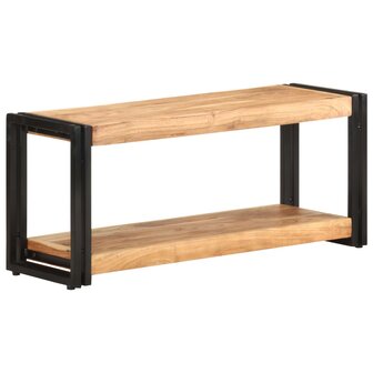 Tv-meubel 90x30x40 cm massief acaciahout 1