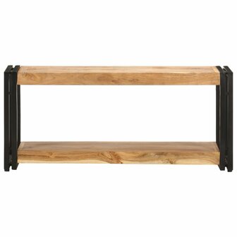 Tv-meubel 90x30x40 cm massief acaciahout 2