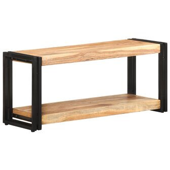 Tv-meubel 90x30x40 cm massief acaciahout 8