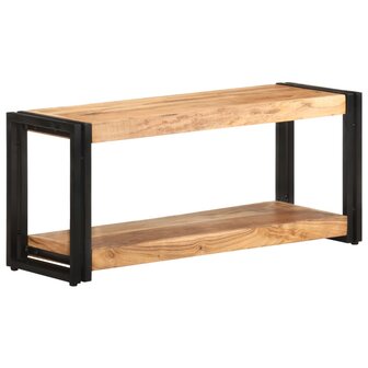 Tv-meubel 90x30x40 cm massief acaciahout 10