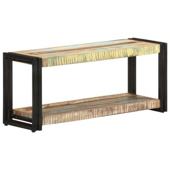 Tv-meubel 90x30x40 cm massief gerecycled hout 8