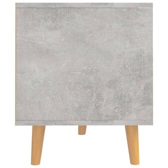 Tv-meubel 90x40x48,5 cm bewerkt hout betongrijs 6