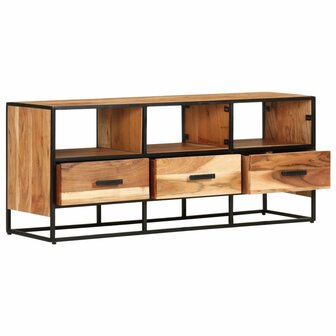 Tv-meubel 110x30x45 cm massief acaciahout 3