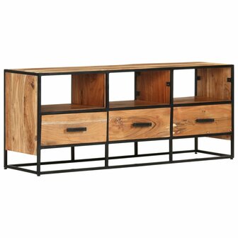 Tv-meubel 110x30x45 cm massief acaciahout 9