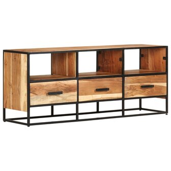 Tv-meubel 110x30x45 cm massief acaciahout 10