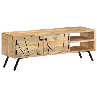 Tv-meubel 110x30x40 cm massief mangohout 1