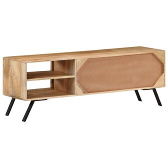 Tv-meubel 110x30x40 cm massief mangohout 3