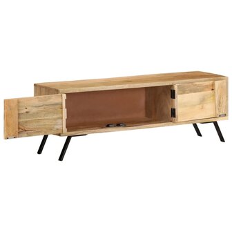 Tv-meubel 110x30x40 cm massief mangohout 4