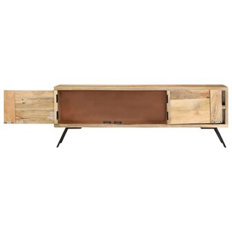 Tv-meubel 110x30x40 cm massief mangohout 5