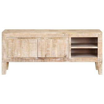 Tv-meubel 110x35x46 cm massief mangohout 3