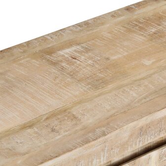 Tv-meubel 110x35x46 cm massief mangohout 6