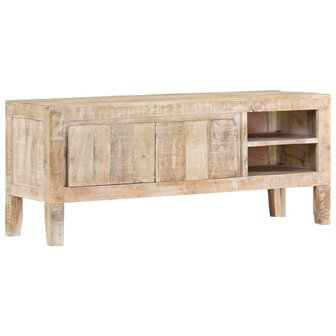 Tv-meubel 110x35x46 cm massief mangohout 10