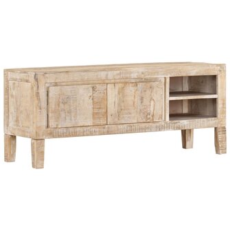 Tv-meubel 110x35x46 cm massief mangohout 11