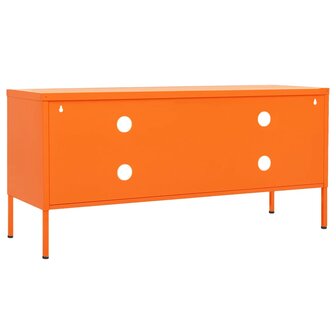 Tv-meubel 105x35x50 cm staal oranje 5