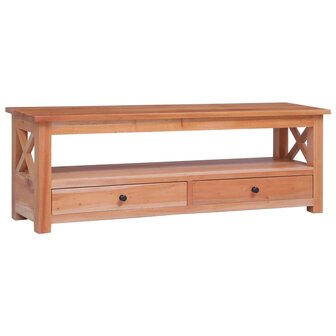 Tv-meubel 115x30x40 cm massief mahoniehout 1