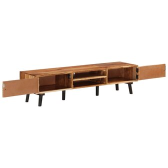 Tv-meubel 145x35x35 cm massief acaciahout 4