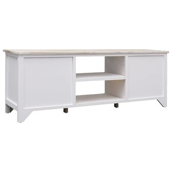 Tv-meubel 108x30x40 cm massief paulowniahout 3