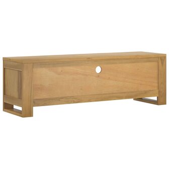 Tv-meubel 110x30x35 cm massief teakhout 6