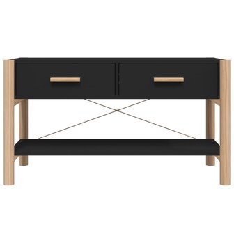 Tv-meubel 82x38x45 cm bewerkt hout zwart 5