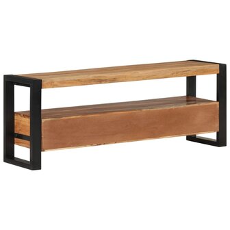 Tv-meubel 120x30x45 cm massief acaciahout 3