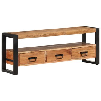 Tv-meubel 120x30x45 cm massief acaciahout 9