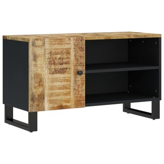 Tv-meubel 80x33x46 cm massief mangohout en bewerkt hout 11