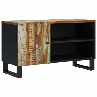 Tv-meubel 80x33x46 cm massief hout gerecycled en bewerkt hout 10