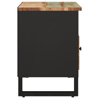 Tv-meubel 80x33x46 cm massief hergebruikt hout en bewerkt hout 6