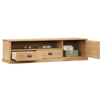 Tv-meubel VIGO 156x40x40 cm massief grenenhout 3