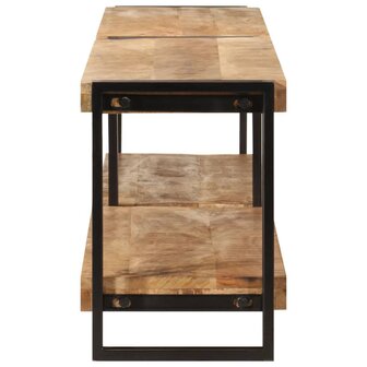 Tv-meubel 200x30x40 cm massief mangohout 3