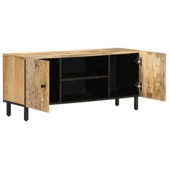 Tv-meubel 105x33x46cm massief mangohout 2