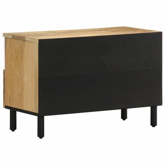 Tv-meubel 70x33x46 cm massief mangohout 6