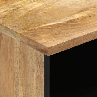 Tv-meubel 70x33x46 cm massief mangohout 7