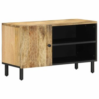 Tv-meubel 80x31x46 cm massief mangohout 1