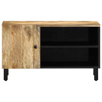 Tv-meubel 80x31x46 cm massief mangohout 3