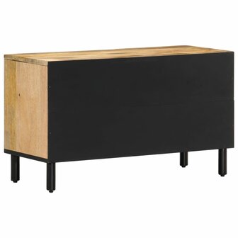 Tv-meubel 80x31x46 cm massief mangohout 5