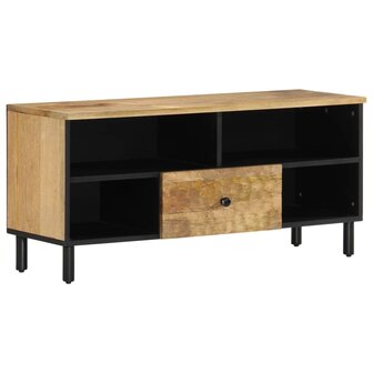 Tv-meubel 100x33x46 cm massief mangohout 1