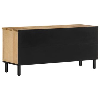 Tv-meubel 100x33x46 cm massief mangohout 5