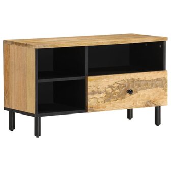 Tv-meubel 80x33x46 cm massief mangohout 1