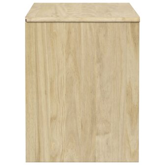 Tv-meubel SAUDA 99x43x55 cm massief grenenhout eikenkleurig 5