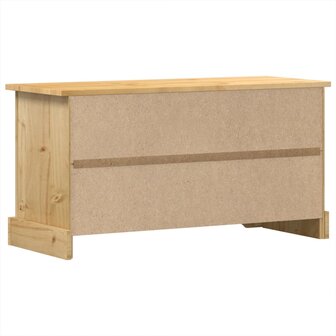 Tv-meubel Corona 100x37x52 cm massief grenenhout 6